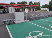 Borne de recharge véhicules électriques - parking Intermarché Lugrin