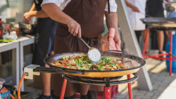 La fête du marché de Marigny