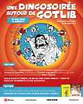 Rencontre littéraire avec Ariane Gotlieb pour " Gotlib, oeuvre complète " - Julien Solé et Arnaud Le Gouëfflec pour " Gotlib, une vie en bandessinées "