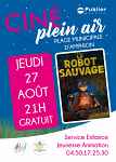 Ciné plein air : Le robot sauvage