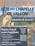 Fête à la Chapelle de Vallon