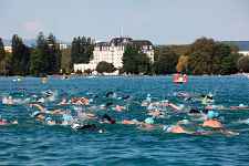 Traversée du Lac d'Annecy à la nage