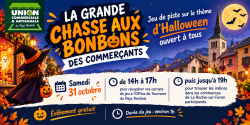 La grande chasse aux bonbons des commerçants