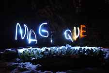 Randonnée lumineuse "Light Painting"