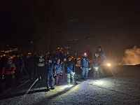 Randonnée raquettes sous les étoiles.