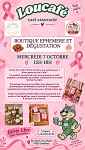 Boutique éphémère et dégustation - Octobre Rose