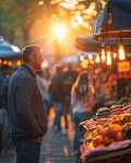 Marché nocturne de La Chapelle d'Abondance