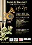 Concerts Les orgues de Beaumont