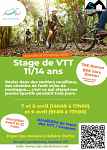 Stage de VTT pour les 11/14 ans