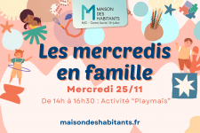 Les mercredis en famille - Atelier "Playmaïs"