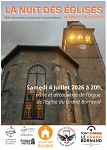 La Nuit des Eglises : visite de l'église et de son orgue