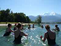 Aquabike au Lac de Passy