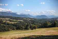 Point de vue du hameau de la Mandallaz