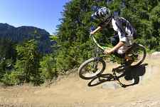 Piste VTT la Vink Line - Partie intermédiaire