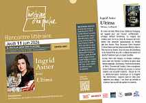 Rencontre littéraire avec Ingrid Astier pour 'Ultima"
