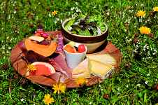 Repas en chalet d'alpage avec la ferme du Féto