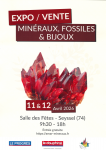 Exposition vente de minéraux & fossiles
