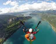 Vol parapente biplace : Sensation