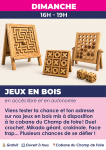 Jeux en bois
