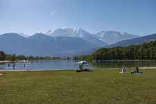 Lac de Passy, base de loisirs des Iles