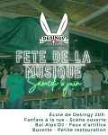 Fête de la musique et feux d'artifices