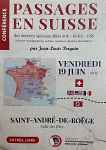 Conférence Passage en Suisse