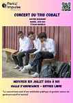 Festival Percu'Impulse : CONCERT DU TRIO COBALT