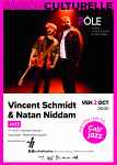 Concert : Vincent Schmidt et Natan Niddam