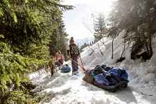 Excursion "Grand Nord", expérience trappeur, enfant et famille