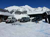 Parking handiskieurs