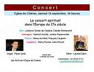 Concert : Le concert spirituel dans l'Europe du 17e siècle