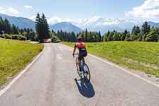 Montée à Passy Plaine-Joux en vélo de route