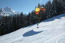 Cours de speed riding avec ABC Ecole des portes du soleil