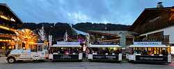 Visite en petit train touristique de Morzine