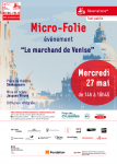 Projection pièce de théâtre : "Le marchand de Venise"