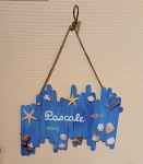 Atelier créatif : •	Décoration d'une plaque en coquillages et galets peints