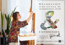 Découverte d'un atelier de conservation-restauration d'art moderne et exposition de portraits – Le regard de la conservatrice sur Georges Gimel (1898-1962)