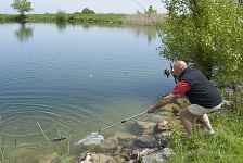 Pêche au lac de Chênex