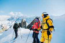 Vallée Blanche à ski
