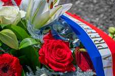 Cérémonie commémorative en hommage aux 13 résistants, victimes de la cour martiale milicienne des 21 février et 4 mai 1944