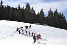 Raquettes à neige à la carte