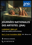 Viste d'un atelier d'artiste peintre