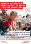 Réunion modes d'accueil des 0-3 ans