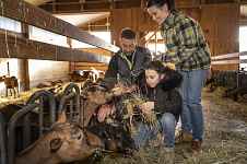Accueil à la Chèvrerie de Vesonne