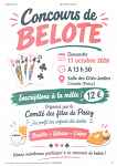 Concours de belote à la Salle des Cités Jardin