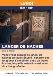 Lancer de hâches