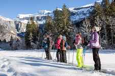 Randonnée en raquettes : Observation bouquetins et réserve naturelle