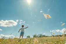 Atelier (grand) parent-enfant : fabrique ton cerf-volant nature