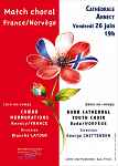 Concert du choeur de jeunes filles de la cathédrale de Bodø (Norvège)