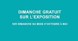 Dimanche gratuit sur l'exposition